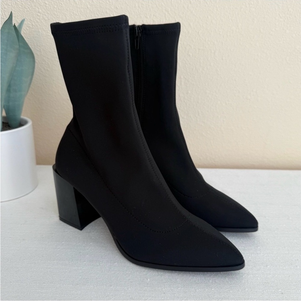 Aldo Black Heeled Boots for Women